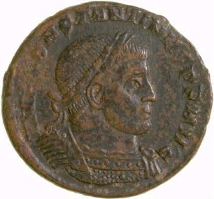 Münze, Follis, 312 - 313