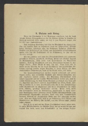 8. Valuta und Krieg