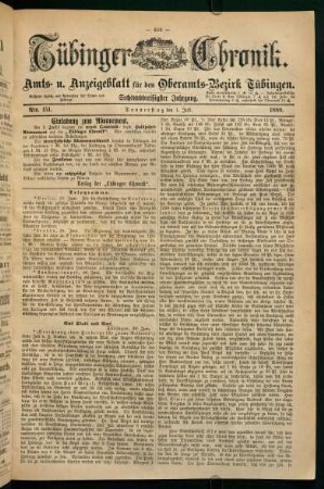 1. Juli (Nro. 151) - 4. Juli (Nro. 154)