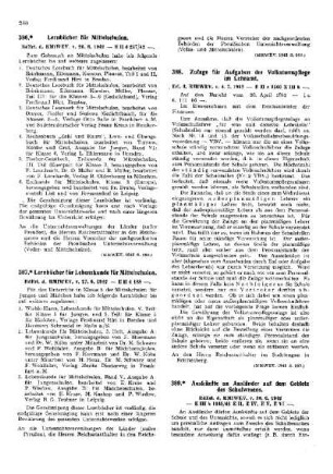 Lernbücher für Lebenskunde für Mittelschulen : [Amtliche Erlasse] ; [Amtlicher Teil]
