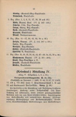 (Kriminal-) Abteilung IV