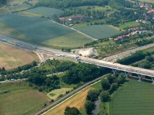 Jena : BAB A 4, Ausfahrt Jena-Göschwitz