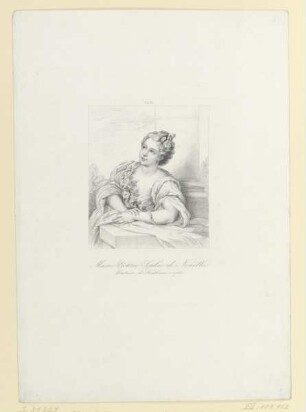 Bildnis der Marie-Victoire Sophie de Noailles