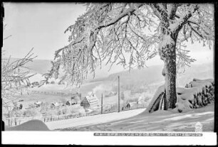 Rehefeld im Erzgebirge, Grenzbaude im Winter