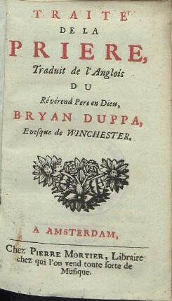 Traité De La Priere