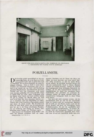 Porzellanstil