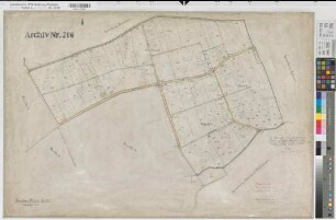 Brechten (Dortmund), Zusammenlegung Brechten, Urkarte 2 Flur 15