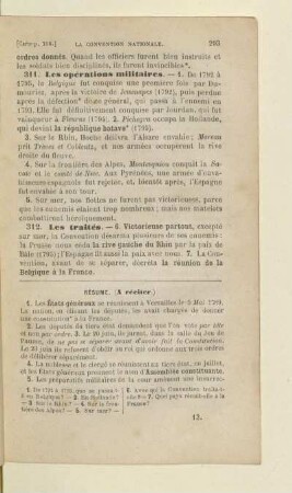 Chapitre II Le directoire et le Consulat (1795-1804)