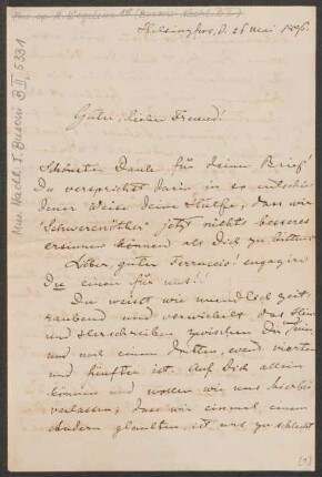 Brief an Ferruccio Busoni : 26.05.1896