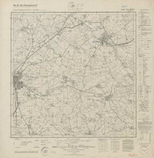 4009 (alte Nr.: 2211) Coesfeld (Ost), Topographische Karte 1:25000 (4cm - Karte)