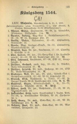 Königsberg 1544