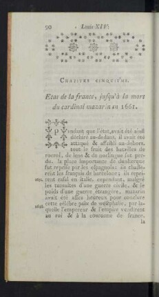 Chapitre cinquieme.