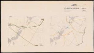 Bahnhof Potsdam-Stadt Schinkelwettbewerb 1993: Verkehrskonzepte: Lagepläne 1:20000