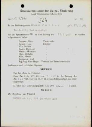 Walter, Konrad