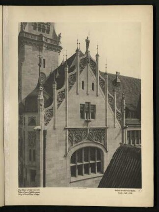 Giebel Hirschstrasse - Markt.