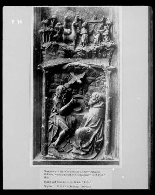 Paulus und Antonius in der Wüste