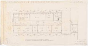 Rittberg Krankenhaus, Berlin-Lichterfelde Um- und Neubau: Anbau: Grundriss Kellergeschoss 1:50