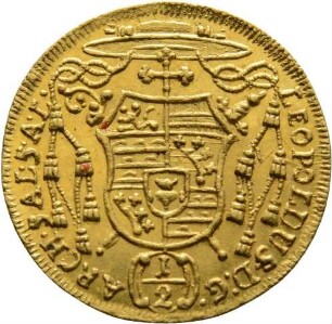 Münze, 1/2 Dukat, 1728