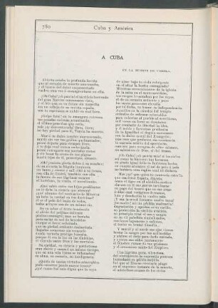 A Cuba. [Poesía] : En la muerte de Varela.