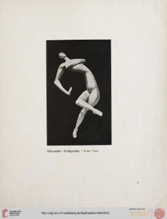 Abbildungen: Alexander Archipenko – Franz Marc