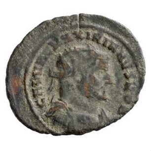 Münze, Follis (Follaro), 303 n. Chr.