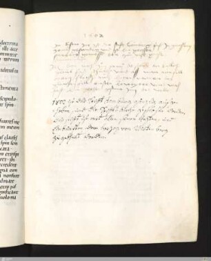 Nachträge: Notizen, Ereignisse der Jahre 1502, 1524 und 1802 betreffend