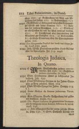Theologia Judaica