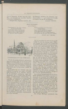 La exposición de Chicago.