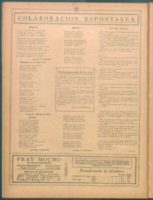 La desesperación de la vieja