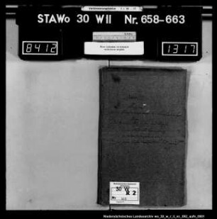 Zivilstandsregister Salzdahlum (östl. Kanton Wolfenbüttel)