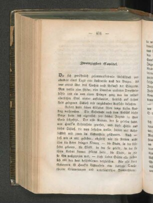 Zwanzigstes Capitel.
