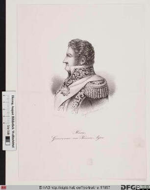 Bildnis Juan Manuel de Rosas