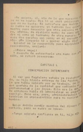 Capítulo L - Conversación interesante