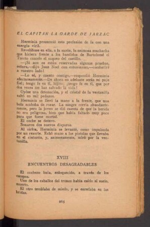 XVIII - Encuentros desagradables