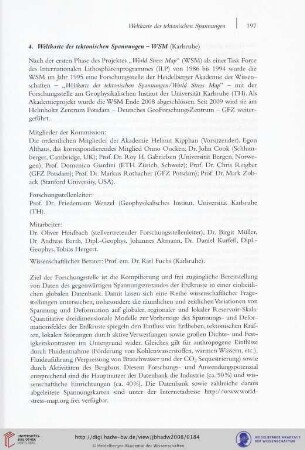 4. Weltkarte der tektonischen Spannungen (Karlsruhe)