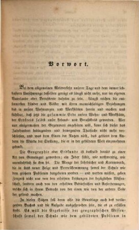 Lehr- und Handbuch der allgemeinen Geographie : Mit zahlreichen Holzschnitten