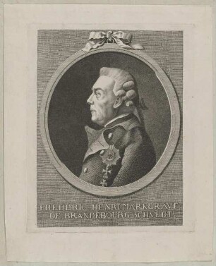 Bildnis des Markgrafen Friedrich Heinrich von Brandenburg-Schwedt