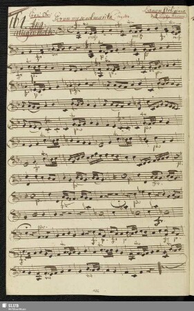 164. Aria: Per un mese col marito / Gassmann, F. L.