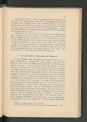 V. Das gleichzeitige Vorkommen bei Eheleuten.
