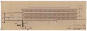 Physikalische Institute der Universität Köln: 1. Physik Nordwestansicht, 1:100