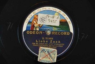 Liebe Zazà : Arie des Cascart aus "Zazà" / (Leoncavallo)