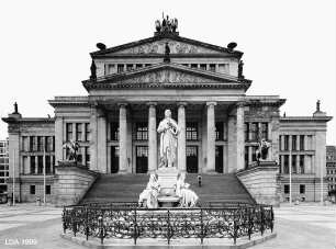 Standbild Schiller-Denkmal; Berlin, Mitte