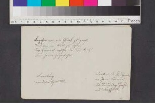 Einträge Bl. 62 - 64
