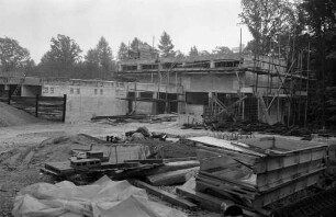 Bau der Grundschule Bergwald.