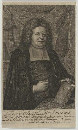 Bildnis des Johan Dieckmann