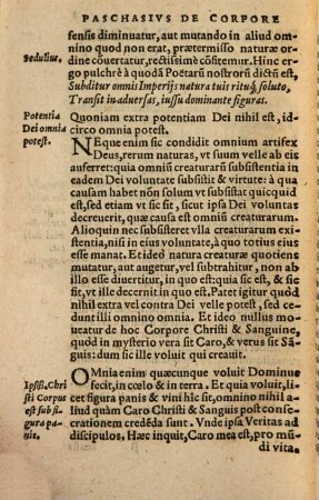 Liber de corpore et sanguine Domini