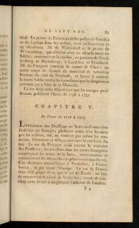 83-96, Chapitre V.