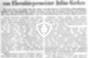 Bargteheide nimmt heute Abschied von Ehrenbürgermeister [Name maskiert]
