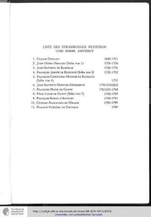 Liste der Prätoren