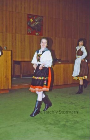 Schleswig-Holstein-Tag: Stormarnhaus: Trachtentanzgruppe